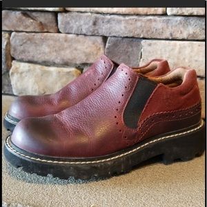 Ariat 4LR Leather Maroon Shoes